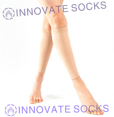 Medische Open Toe Toeless Knee High Compression Socks-2