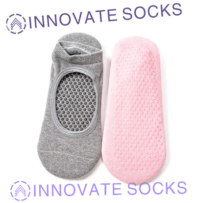 Aangepaste Cotton Towel Thermal Terry Yoga Socks