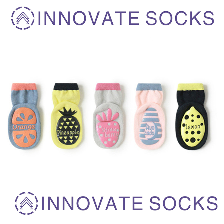 Fruit Patroon Ankle Sock Baby Socks Infant Toddler Grip Socks Anti Slip Toddler Socks