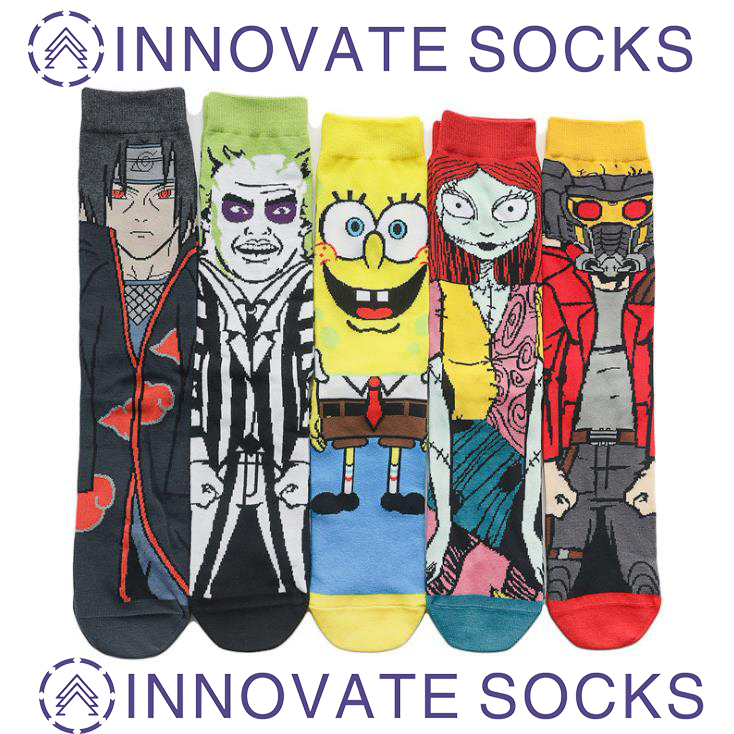 Persoon Socks Anime Trend Karakter Mid-crew sokken