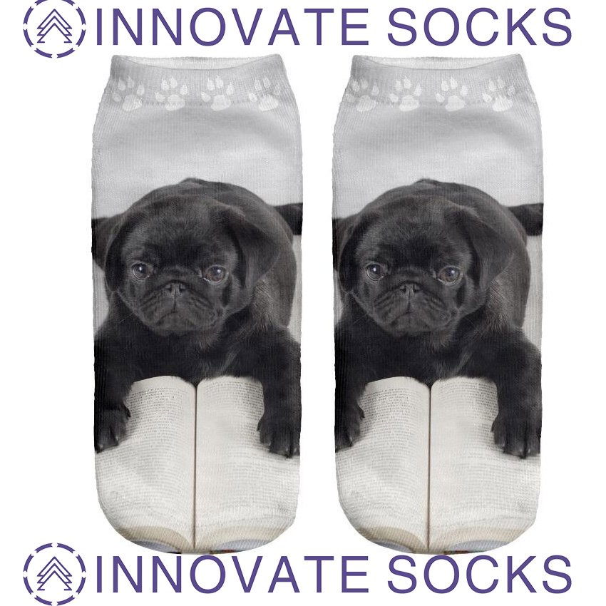 Nieuwe 3D Printed Socks Animal Printed Socks