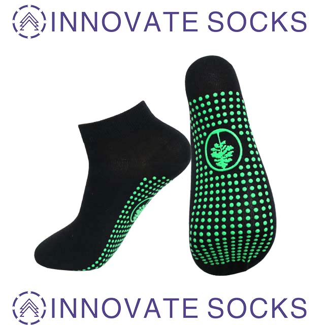 Aangepaste ontwerpgloed in de Dark Grip Trappoline Jump Socks