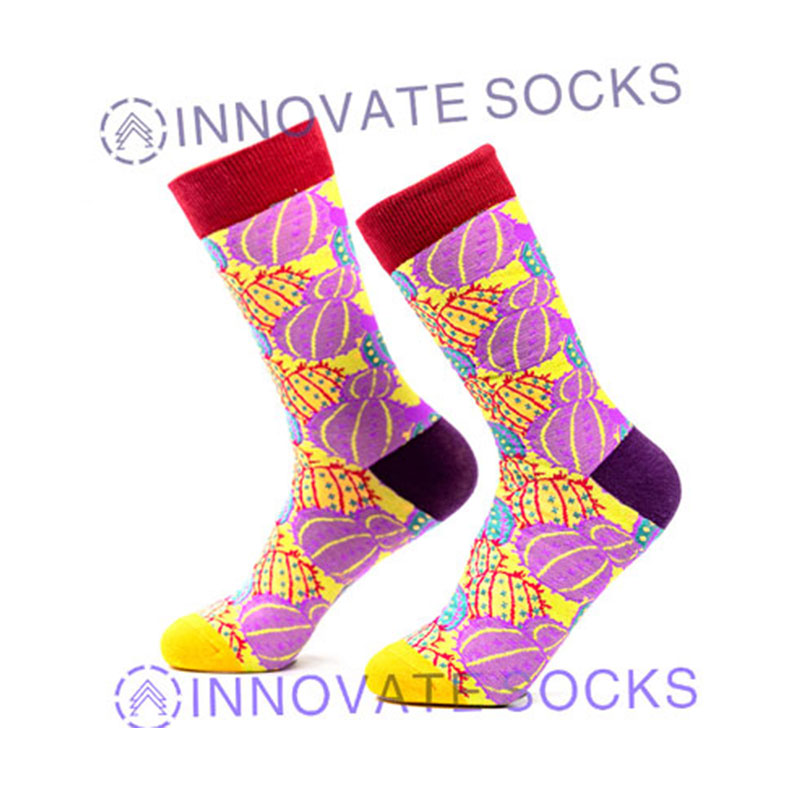 Attractable Dreamy Colour Cartoon Cotton Socks Tube Happy Socks